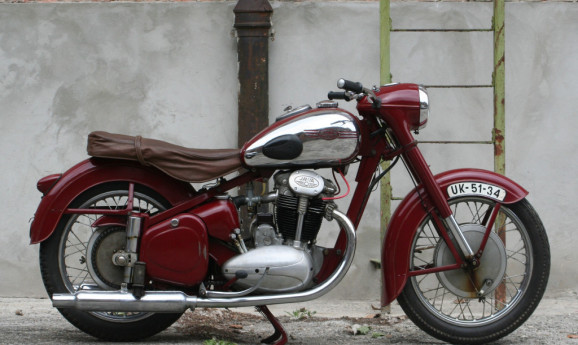 1955 Jawa 500 OHC Twin original condition