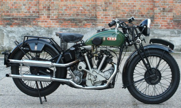 BSA J34-11 500cc OHV V-Twin 1934