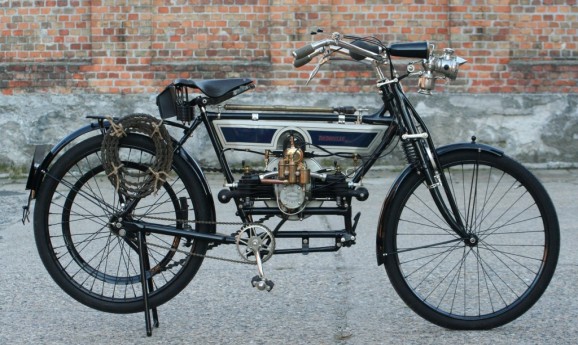 Douglas 347cc 2¾hp Twin 1908